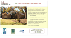 Desktop Screenshot of mahfoudconstruction.com